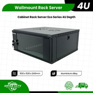 Sinorack Server Rack Wallmount Rackmount 4U Depth 500mm (500*530*240)