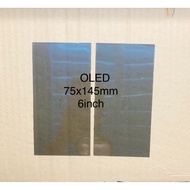 Amoled Film, 6 inch Amoled Film (75x145mm), Front Film for Oled, Amoled Screens