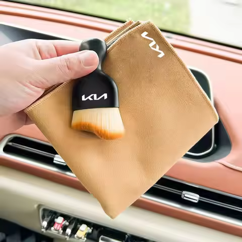 Car Interior Cleaning Soft Brush Wash Towel Wipe Dry Cloth For KIA K9 Sportage Niro K5 Carnival EV6 