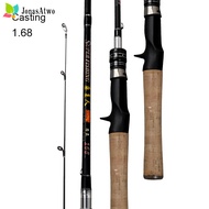 【COD】คันเบ็ดตกปลา1.68m / 1.8m / 1.98m คันเบ็ด UL คาร์บอนแข็งพิเศษคันปั่นเบา Baitcasting Rod คันเบ็ด อุปกรณ์ ตก ปลา คันเบ็ดตกปลากลางแจ้งและกีฬา คันเบ็ดราคาถูก