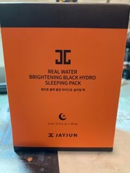 【JAYJUN 】黑色水光活力睡眠面膜 30包/盒 韓國正品