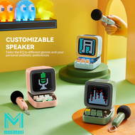 【SURPRISE GIFT】 New Divoom DITOO Plus / Divoom Mic Pixel Bluetooth Wireless Speaker&amp;Bag | Mechanical Retro Mini Computer Model | Smart Speaker Alarm Clock