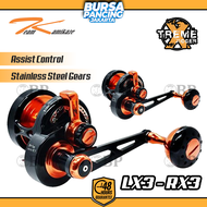 KAMIKAZE Reel Pancing Overhead XTREME JIGGER LX3 RX3 8+1Bb Overhead Light Series Narrow One Piece Al
