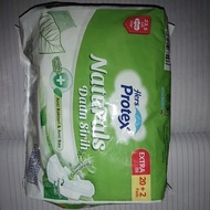 Hers protex naturals betel leaf sanitary napkins 23.5cm wing 20+2 pads