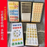 Foldable Chinese Chess Board Set with Storage Box Gobang Checkers Flying Chess Animal Chess Children