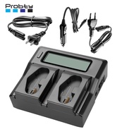 LCD Dual Fast Charger ENEL18d EN-EL18B EN-EL18C สำหรับ Nikon D800 D4 EN-EL18D Z9 D6 D5