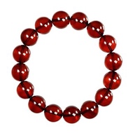 【正佳珠寶】琥珀血珀 頂級高淨體血珀 12.4-12.8mm 琥珀血珀手珠