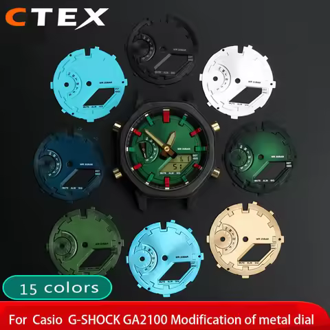 Inner Shadow Circle Bezel For Casio G-SHOCK GA-2100 GA-2110 The 3rd 4th Generation Watch Case Parts 