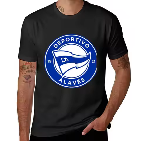 D Alaves FC New T-Shirt cute clothes Aesthetic clothing animal prinfor boys oversized t shirt men