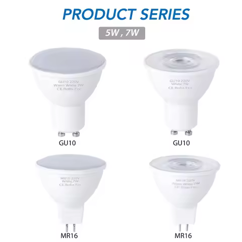 E27 LED Spot Light GU10 LED Bulb 5W E14 LED Lamp 220V Spotlight MR16 7W Lampada GU5.3 Corn Light Bul