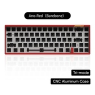 [Hot] luminkey 65 mechanical keyboard kit aluum alloy tri-mode USB Bluetooth 2.4g hot swap office ga