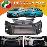 PERODUA MYVI 2018-2024 GR LOOK FRONT BUMPER (GR) BUMPER DEPAN FOR MYVI GEN3 3TH GENERATION GR SPORT 