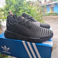 NMD R1 TRIPLE BLACK RUNNING SHOES | GX9529