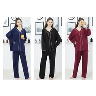 cotton premium plus size (100kg-160kg) pyjamas ready stock