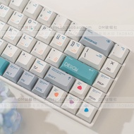 DK68/100 Mechanical Keyboard Three-Mode Kit RGB Jiadalong Silent Peach Game Customized Hot Plug