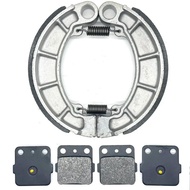 Motorcycle Front & Rear Brake Pads Shoe Set For HONDA TRX500FE Fourtrax Foreman 4X4 ES 16 TRX500FE1 