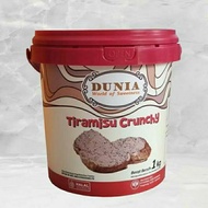 Dunia Go Spread Crunchy Coklat  Milk  Tiramisu  Cheese / Selai Coklat Crunchy 1kg