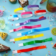 (REDY GREEN ONLY) 100Pcs PVC ticket bracelets,/ wrist straps, waterproof event bracelets,/ event tic