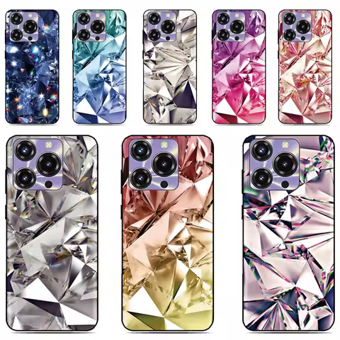Diamond Skin Painted Case For ASUS Zenfone 10 9 8 Flip 5z ROG Phone 2 3 5 5s 6 7 Pro ZS630KL Silicon