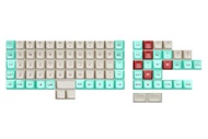 DROP MT3 Jukebox Keycap Set, ABS Hi-Profile Keycaps, Doubleshot Legends, MX Style Covers Ortholinear