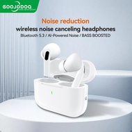 GOOJODOQ หูฟังไร้สาย J206 หูฟัง Bluetooth หูฟังบลูทูธ 5.3 พร้อมไมโครโฟนในตัว เสียงดี ลดเสียงรบกวน