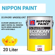 NIPPON PAINT Economy Undercoat 20 Liter / cat Undercoat Kayu Dan Besi