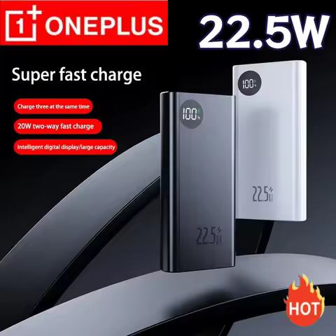 ONEPLUS 65W Power Bank Large Capacity 50000mah Portable Power Bank fast charging external battery PD