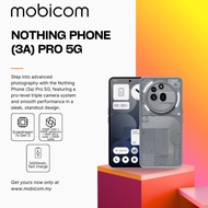 Nothing Phone (3a) Pro 5G | Snapdragon 7s Gen 3 | 50MP Periscope | 3000 nits AMOLED