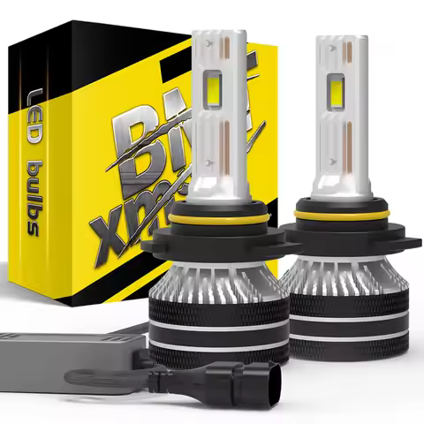 2x 140W 40000Lm 6000k White Canbus 9012 HIR2 LED Headlamps For Hyundai ix35 Toyota Auris e18 C-hr Je