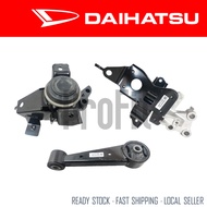 PERODUA AXIA 1.0 OLD AUTO (2014-2016) -DAIHATSU ENGINE MOUNTING KIT 12309-BZ090 12306-BZ150 12305-BZ