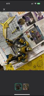 欠台座 Megahouse ng騎士 金戰士 King Sccasher NG騎士 金獅子