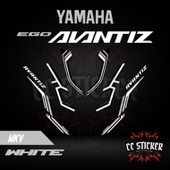 YAMAHA EGO AVANTIZ 125 | MOTOR STRIPE STICKER CUSTOM MKV LINE DESIGN ( 17 ) BODY STICKER MOTOR