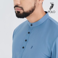 Polo Haus - Kurta Top Mandarin Collar Long Sleeve Slim Fit 9542P-2602
