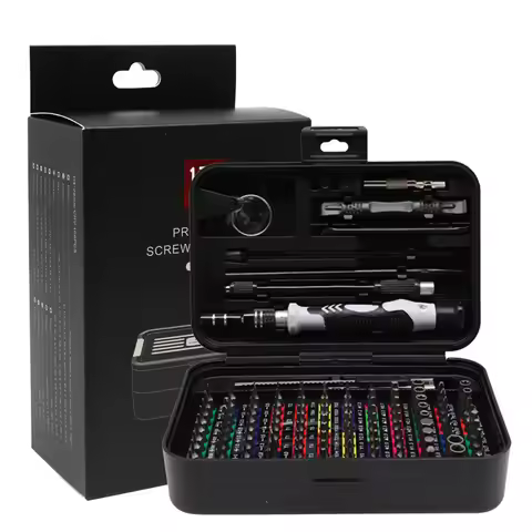 132 in 1 Precision Screwdriver Tool Set Multi-Function Repair Kit for Laptop Computer Mobile Phone D