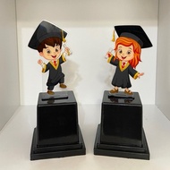 Custom Acrylic Graduation Trophy Custom Non-Hijab Trophy Children's Trophy