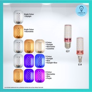 LED Corn Bulb E27 E14 Cool Daylight Warmwhite 3 Colour LED Stick Bulb Mentol Rumah Lampu Siling