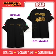 Bulldozer Operator CAT D8R T-Shirt Free Your Name DB Distro T-Shirt