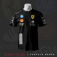 Lewis Hamilton New F1 Racing Team Edition Red T-shirt