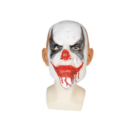 NEW Red Halloween clown mask Halloween Latex mask horror props Halloween decorations Free shipping