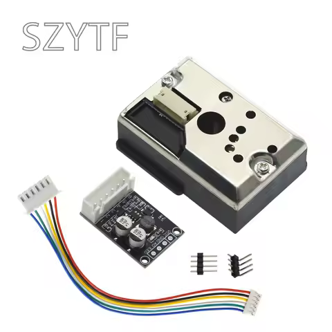 GP2Y1010AU0F PM2.5 Dust Sensor Kit Optical Infrared Smoke Pollen Detector Module for Arduino Raspber