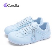 【9.1รุ่นใหม่】Corolla Macarons shoes รองเท้าผ้าใบผู้หญิง จี้หัวใจถอดได้ ใส่สบาย เหมาะสำหรับเท้ากว้าง