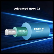 Ugreen Hdmi Cable 2.1 8K Ultra Hd Cable Round Braided 3M 48Gbps 60Hz