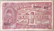 Uang Kuno Orida bukittinggi 1 rupiah 1947 Orida Book 745