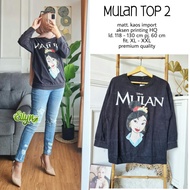 Mulan top2/adult clothing/adult set