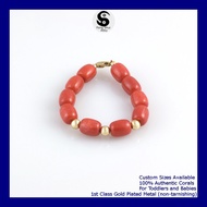 Feng Shui Alley Coral Bracelet (for Toddlers)