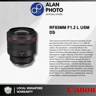 Canon RF 85mm F1.2L USM DS Lens Canon RF | Canon Singapore Warranty