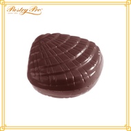 Chocolate World, Chocolate Mould - Clam (39x36xH9mm) 18 cav
