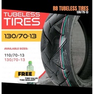 R8 bh TUBELESS 110/70-13, 130/70-13 NMAX TIRE MOTORCYCLE TIRES. 110/70-13,     TIRES.
