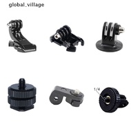 [global_village] 1x Mini Tripod Mount Extension Bike Connector Holder Adapter Fixed Seat Base For 10 9 8 7 Insta360 One X Yi Action Camera [SG]