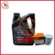 NISSAN SEMI SYNTHETIC 10W40 ENGINE OIL 4L WITH TANCHONG AUTOPLUS OIL FILTER LIVINA LATIO SYLPHY X-TR